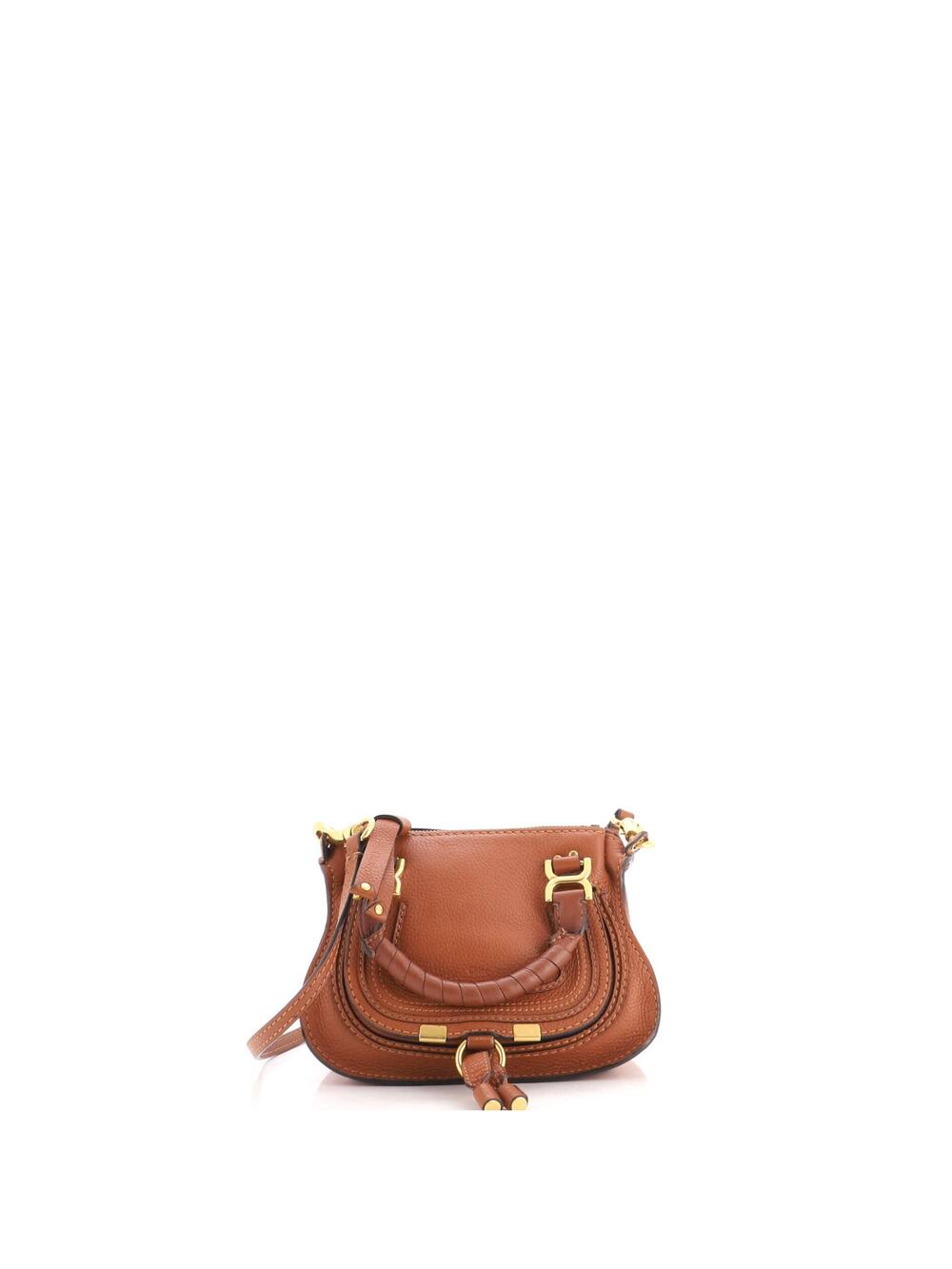 Chloe Marcie Satchel Leather Baby #335241C12B